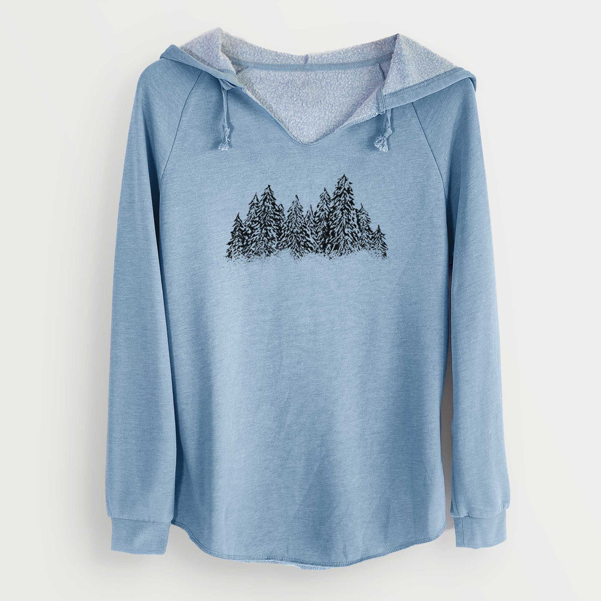 Winter Evergreens - Cali Wave Hooded Sweatshirt