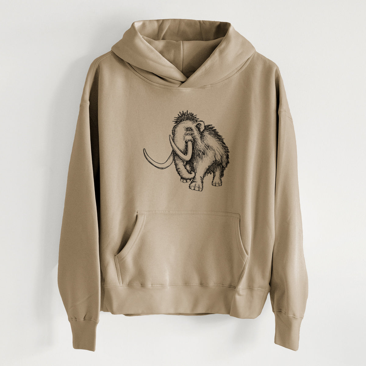 Woolly Mammoth - Mammuthus Primigenius - Women&#39;s Heavyweight Relaxed Hoodie