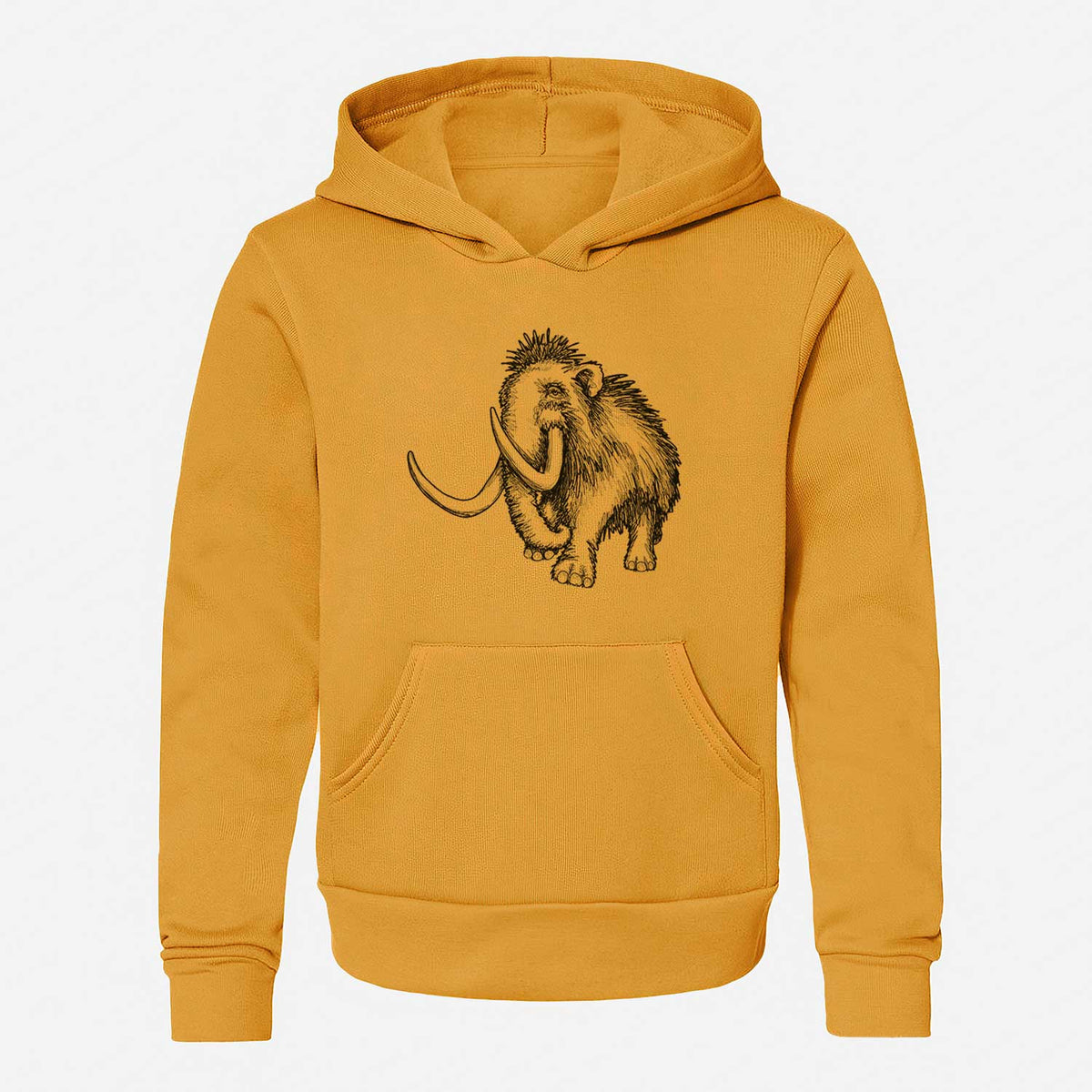 Woolly Mammoth - Mammuthus Primigenius - Youth Hoodie Sweatshirt