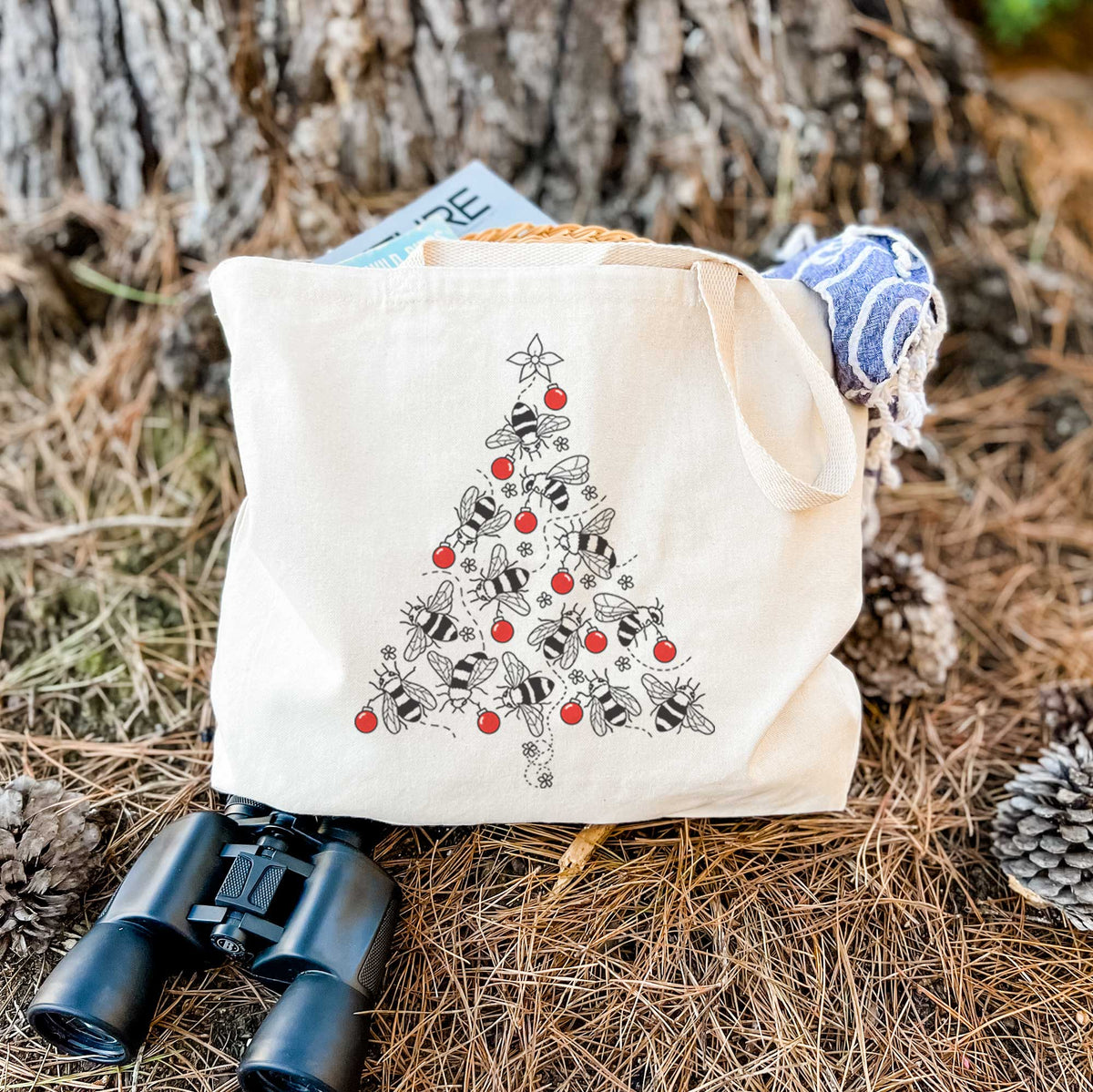 Christmas Tree of Bees - Tote Bag