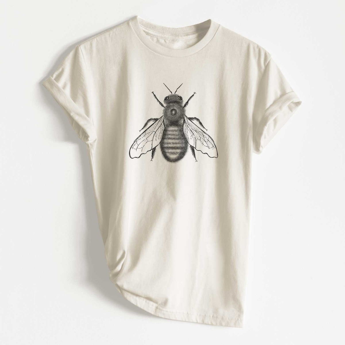 Xylocopa Virginica - Carpenter Bee - Unisex Recycled Eco Tee  - CLOSEOUT - FINAL SALE
