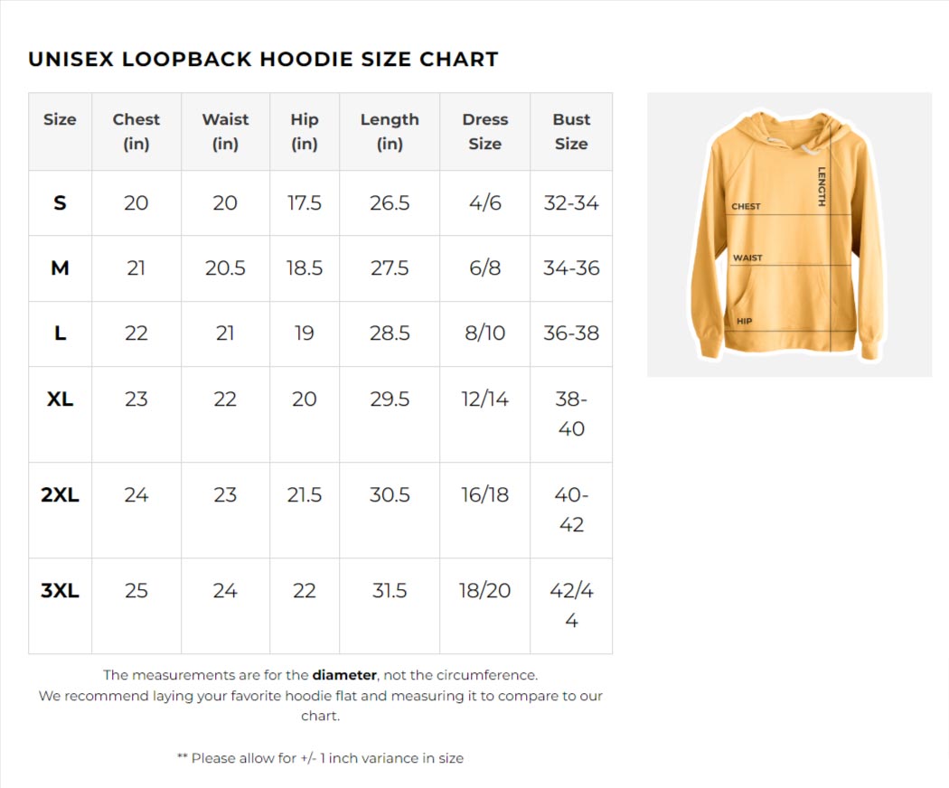 Chart of Arthropods/Insects  - Slim Fit Loopback Terry Hoodie